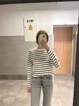 Bluzka w paski H&M, 100% bawełna