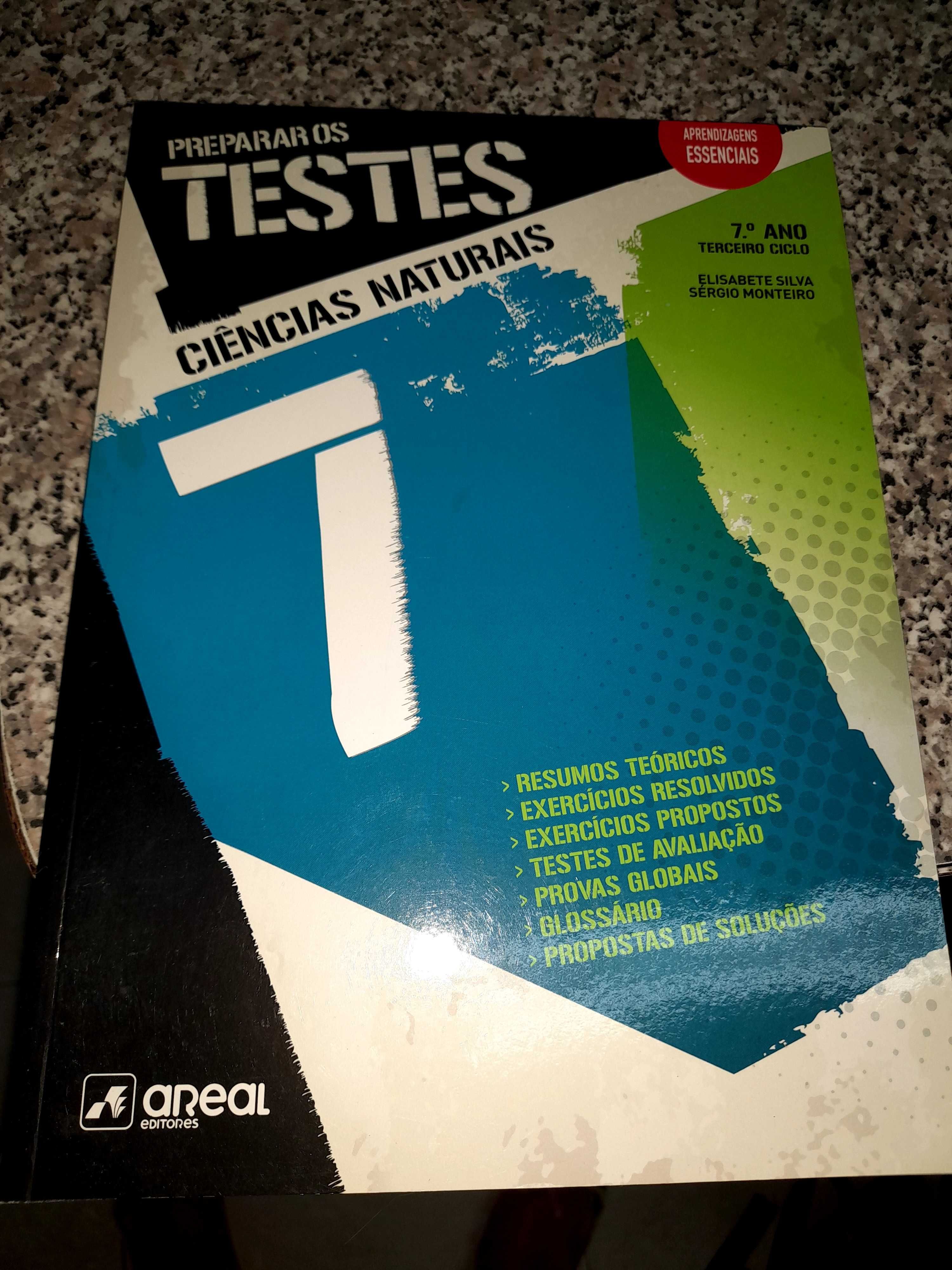 Livro de testes ciencias 7.ano com soluções novo