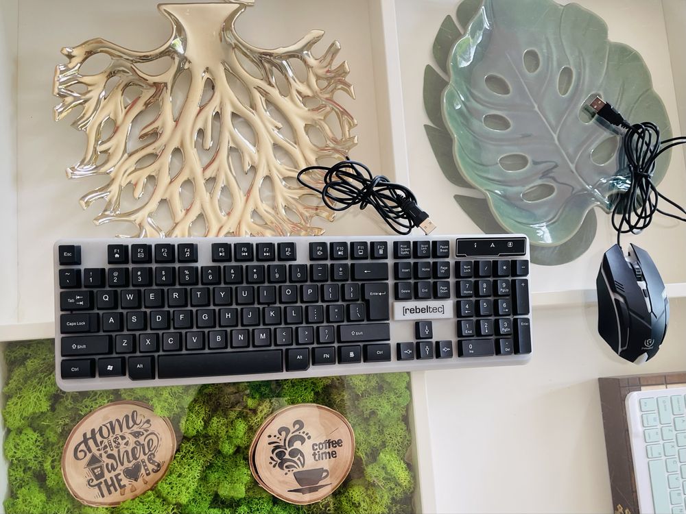 Klawiatura + mysz Rebeltec – NOWE