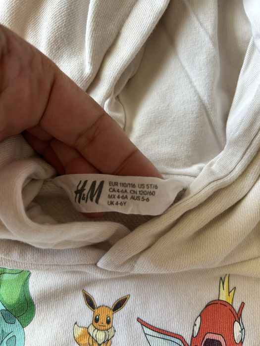 Sweat Pokemon 4-6 anos marca H&M