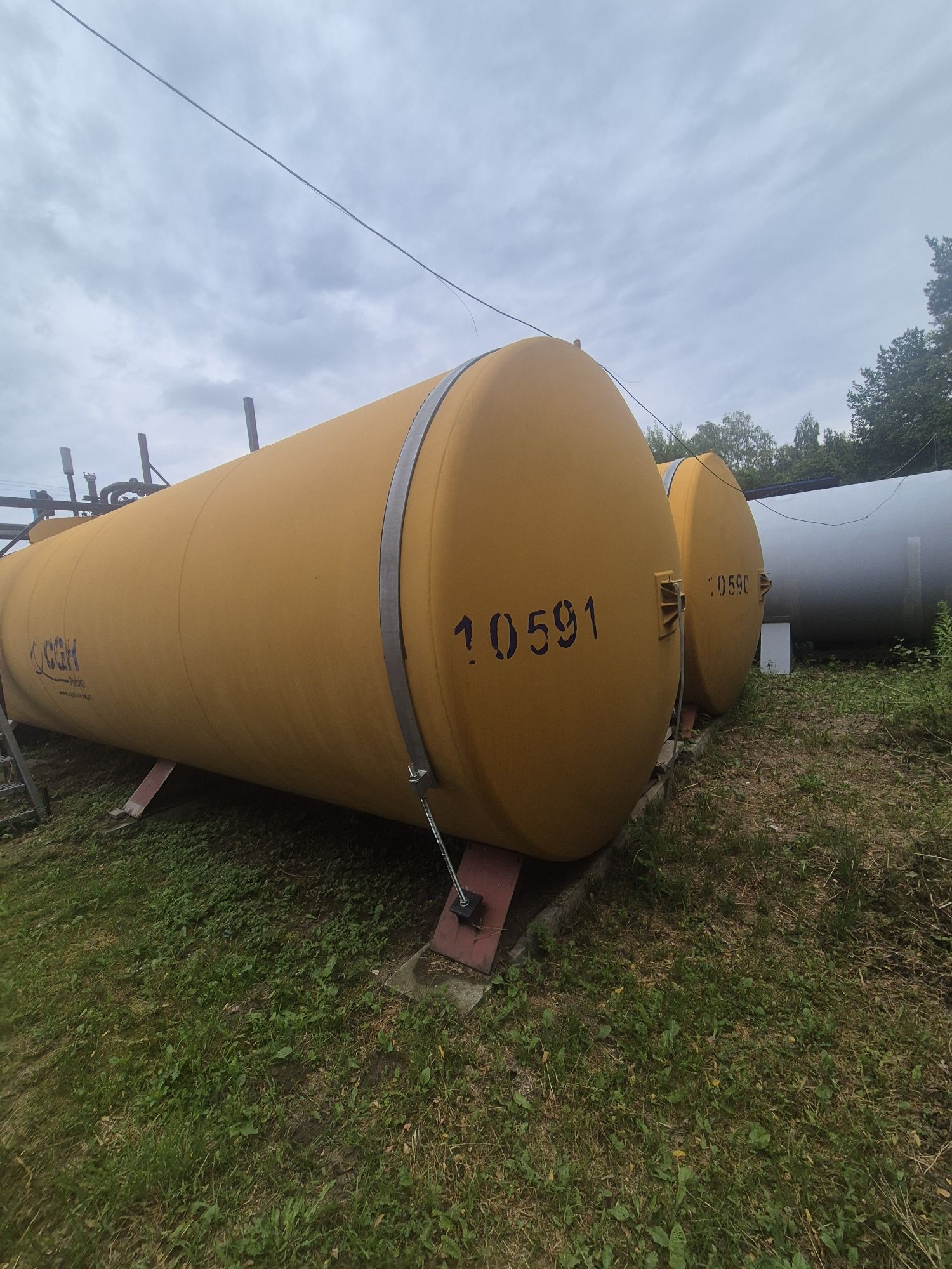 Zbiorniki 60000l dwuplaszczowe