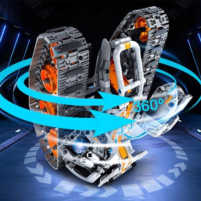 Лего конструктор робот 4в1 дистанційним управлінням та програмуванням