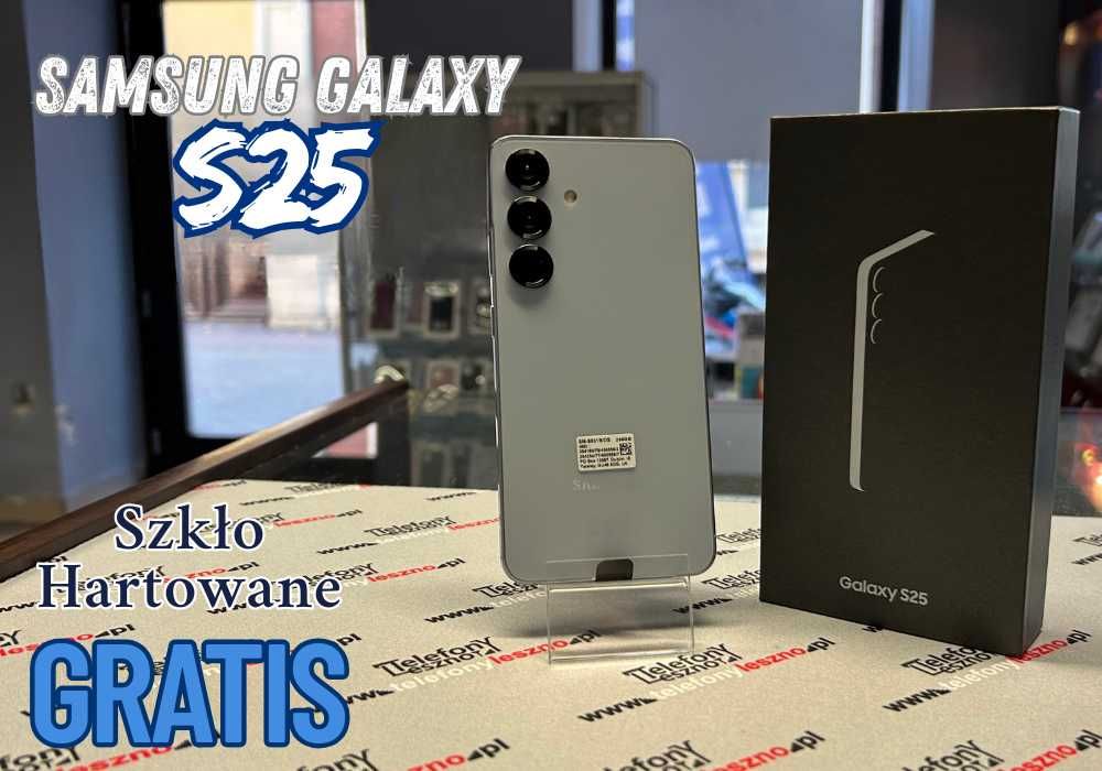 Samsung Galaxy S25  | 12GB / 256 GB | Szkło Gratis | POWYSTAWOWY |