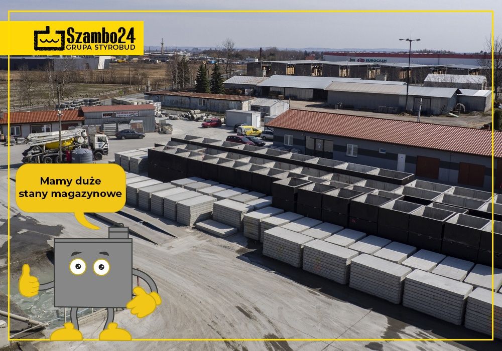 Mielec - Szambo betonowe / Zbiornik - Producent, transport i montaż