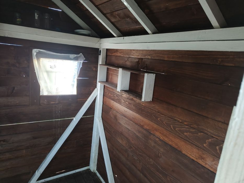 Domek drewniany dla dzieci