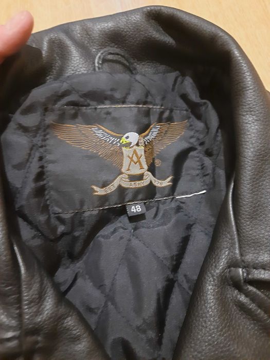 ASHY 1978 куртка-косуха, байкерка с натуральной кожи Оригинал