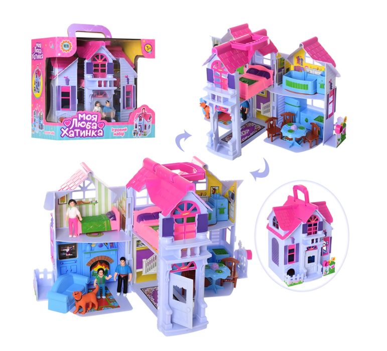 Кукольный домик ляльковий будиночок