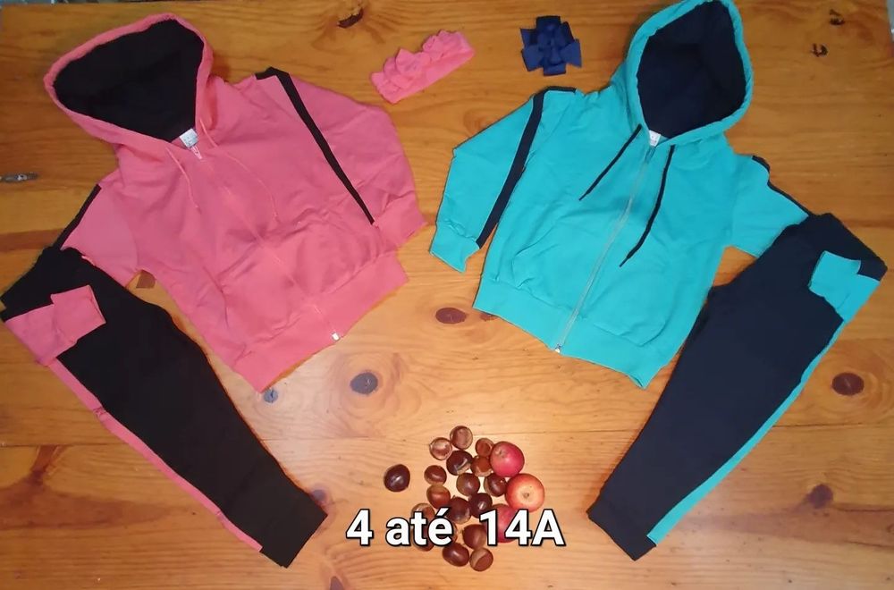 Conjunto de menina estampado