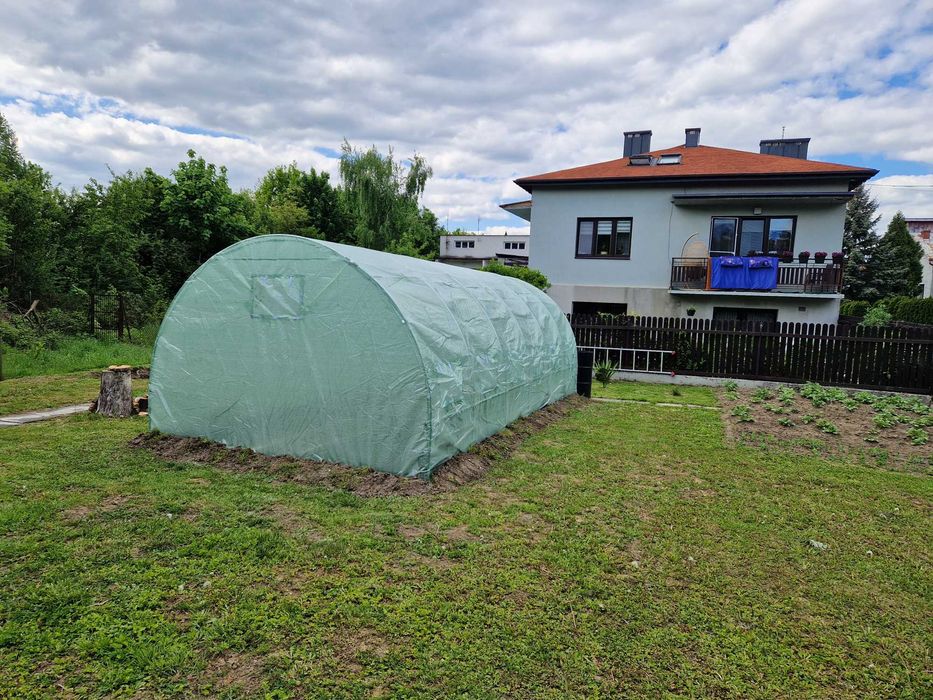 Tunel foliowy cieplarnia 6x3m