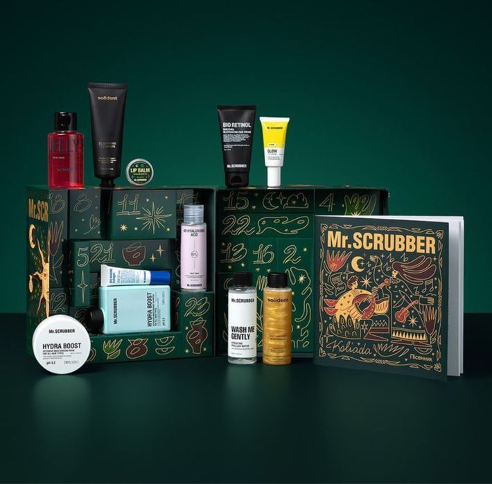 Подарункові набори, адвент календар Mr.SCRUBBER