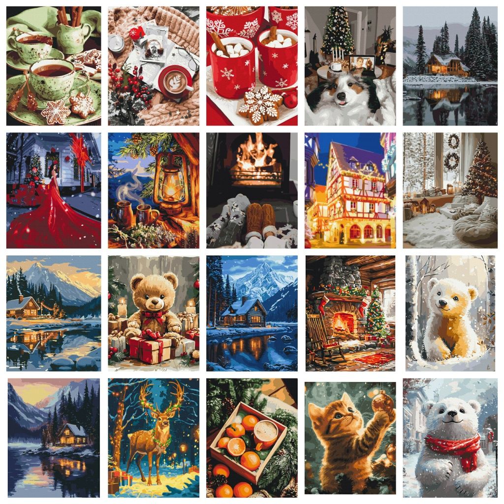 Картини за номерами 50×40