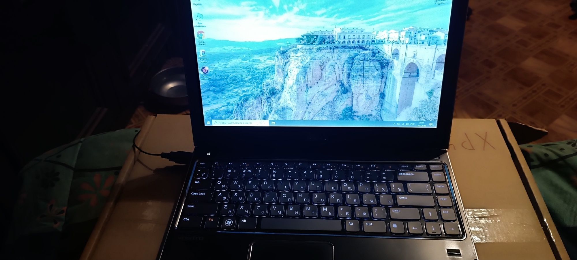 Игровой ноутбук Dell Vostro 3350 intel i7 8 ядер 16 оперативки!!!