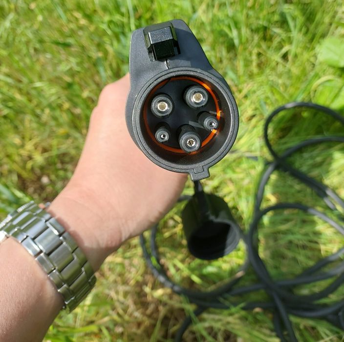 Type1 + J1772 зарядка от 6 до 16 А для тесла и ниссан