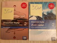 Podręcznik do liceum kl 2 FIZYKA ROZSZERZ+zbiór zadań