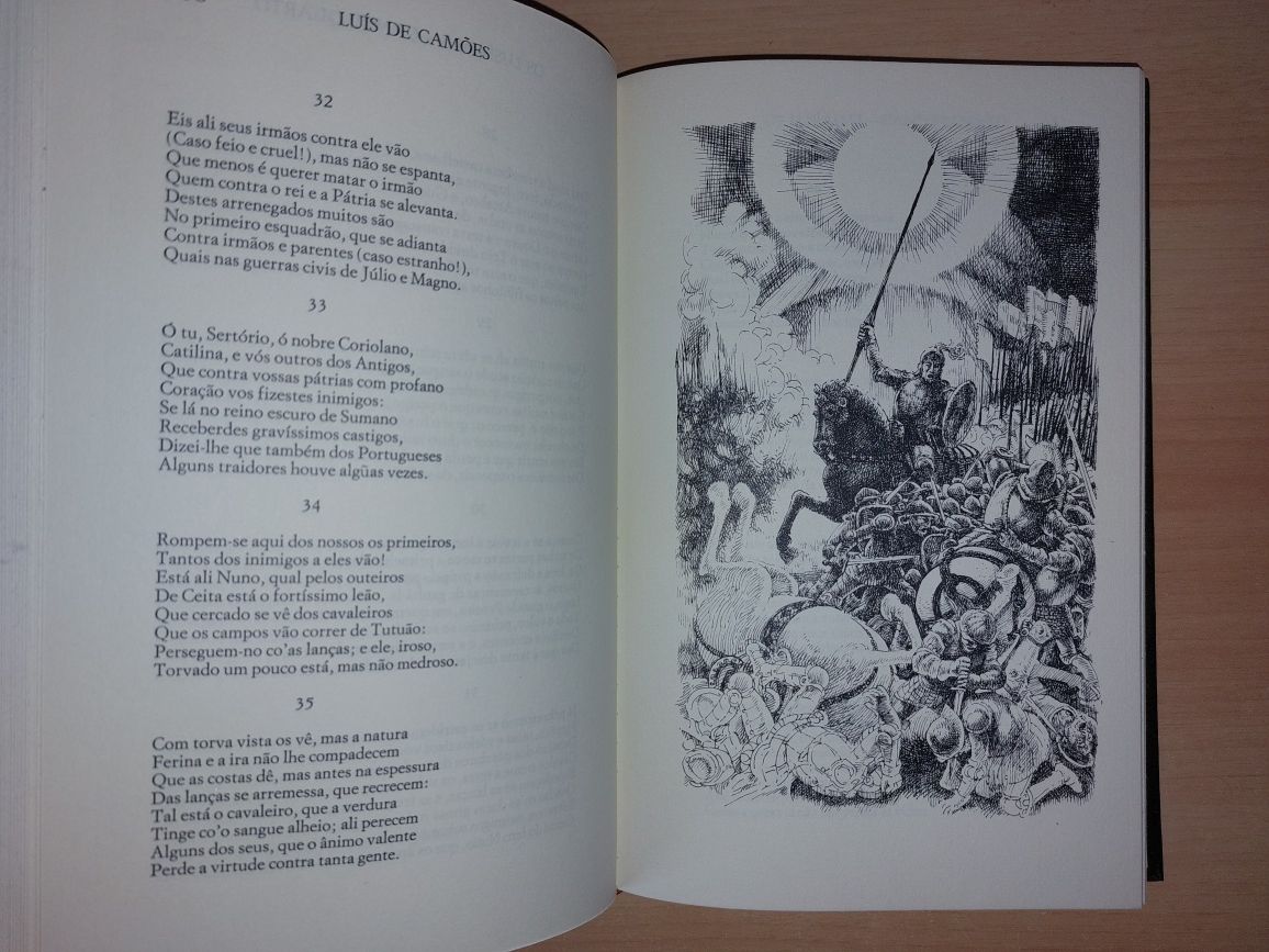 Coleção "Obras Completas de Luís de Camões" (Optimo Estado)