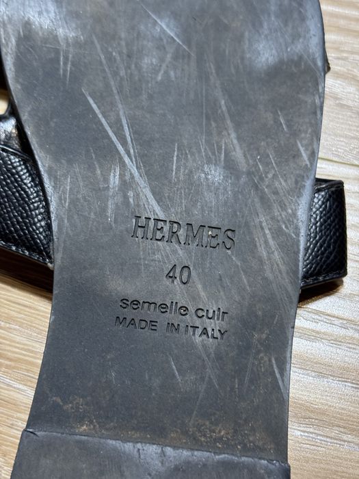 Тапочки Hermes Paris