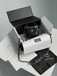 Сумочка в стиле Chanel Lambskin mini Шанель Люкс