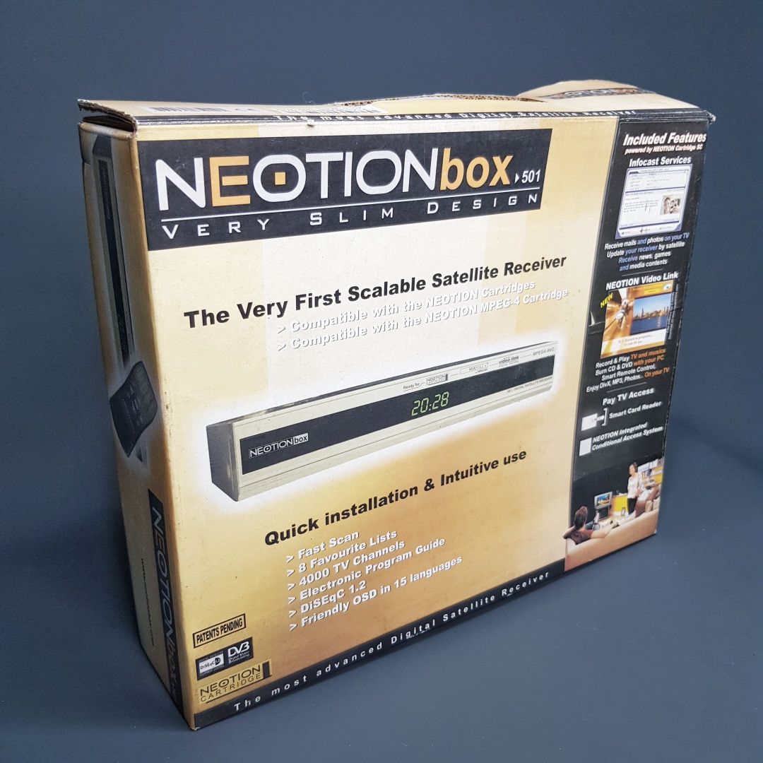 Box de TV satélite Neotion 501