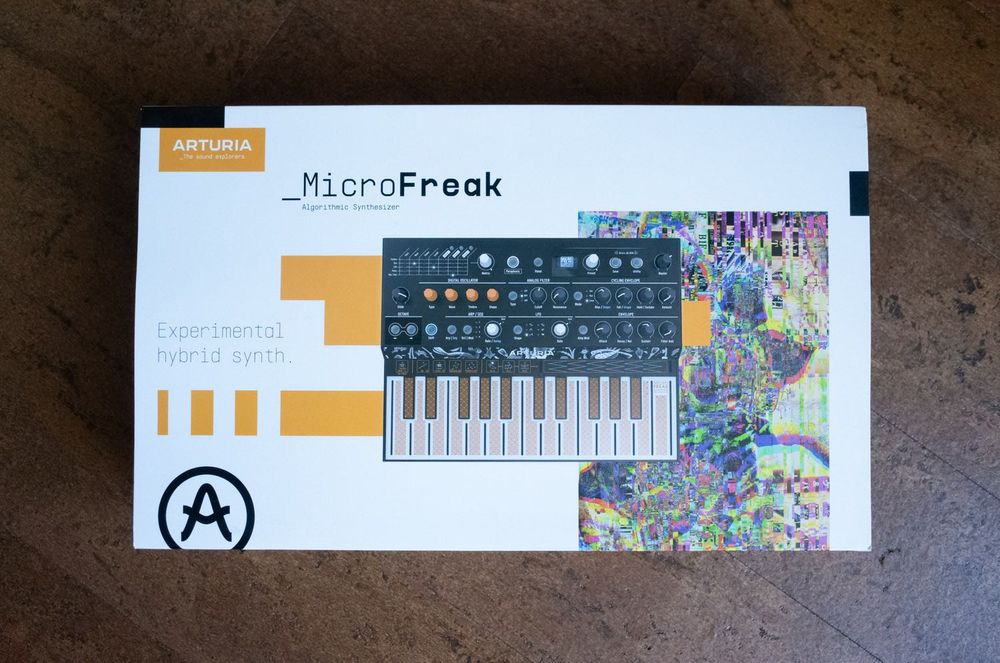 Arturia Microfreak sintetizador, novo com 4 anos e meio de garantia
