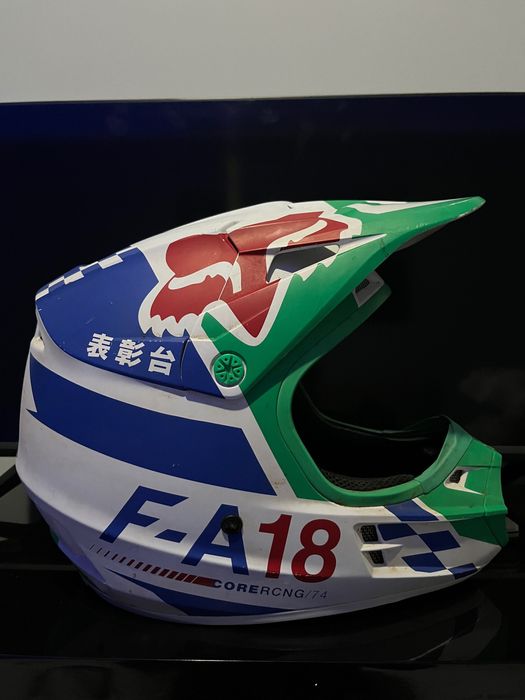 Capacete Fox motocross