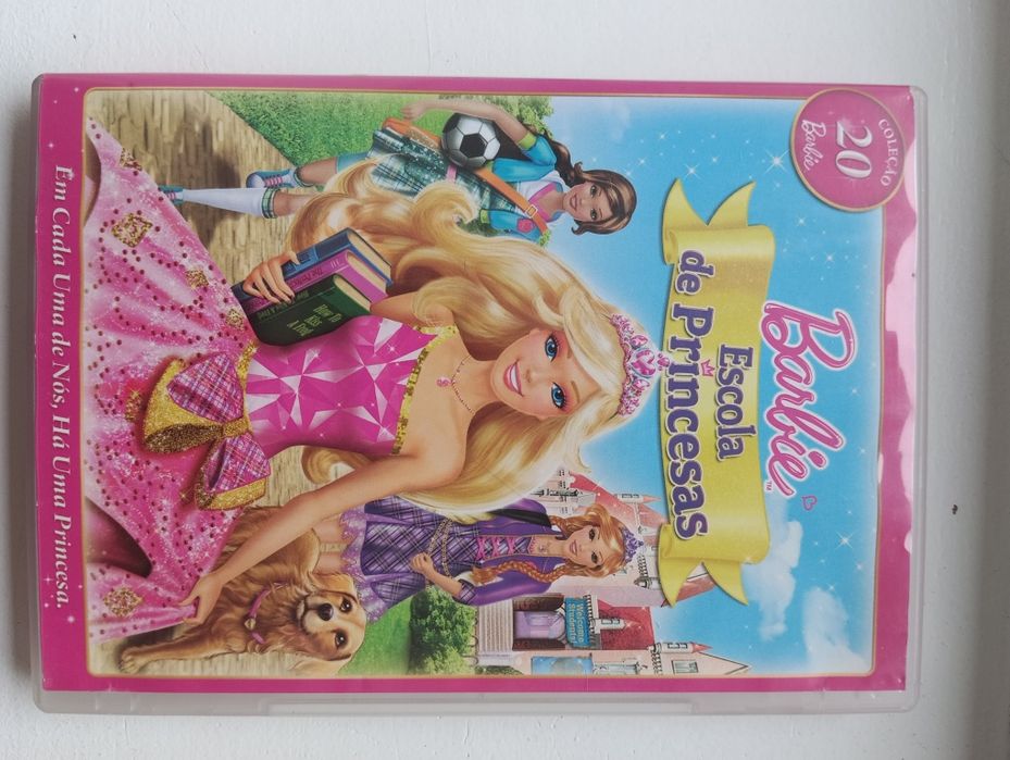DVD Barbie escola de princesas