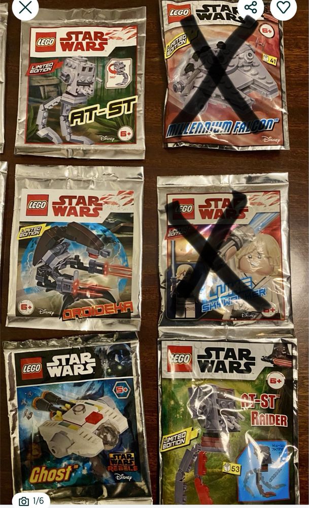 VENDO POLYBAGS LEGO
