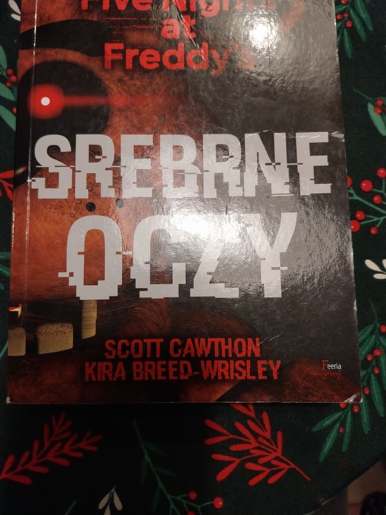 Fnaf Five Nights AT Freddy's Srebrne oczy książka