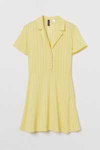H&M сукня жовтого кольору , платье жёлтого цвета h&m