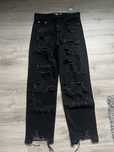 Продам джинси Bershka б/у, модель Straight, розмір 34