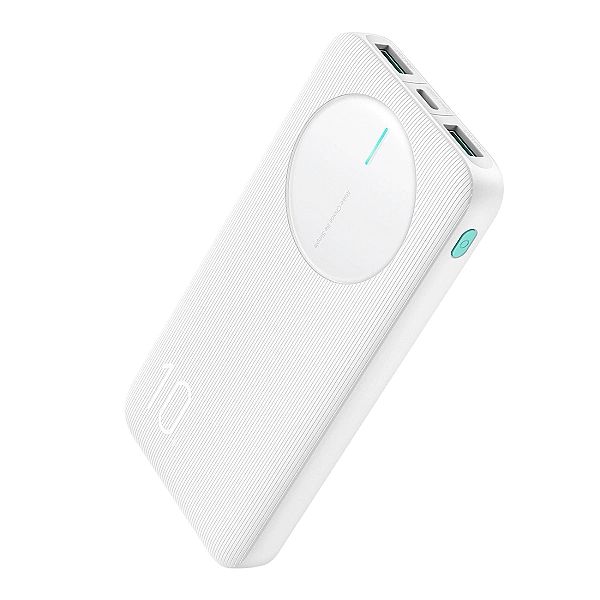 Powerbank Joyroom JR-PBF12/10000mAh 2.4A 2x USB-A 1x USB-C - biały