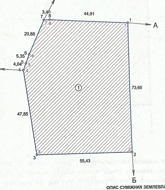 Ділянка з шикарним краєвидом. Яблуниця.