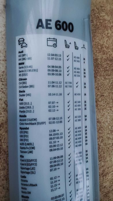 Wycieraczki samochodowe