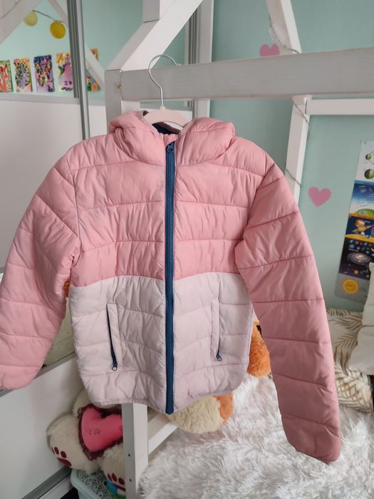 Демі куртка, демі шапки для дівчинки 121-134