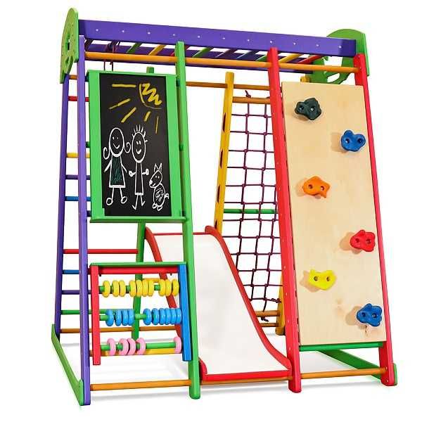 Дитячий спортивний комплекс Акварелька Plus 6 з гіркою