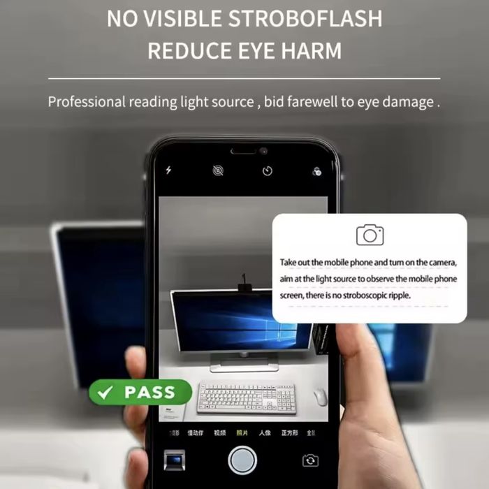Світлодіодна лампа для монітора з регульованою яскравістю USB