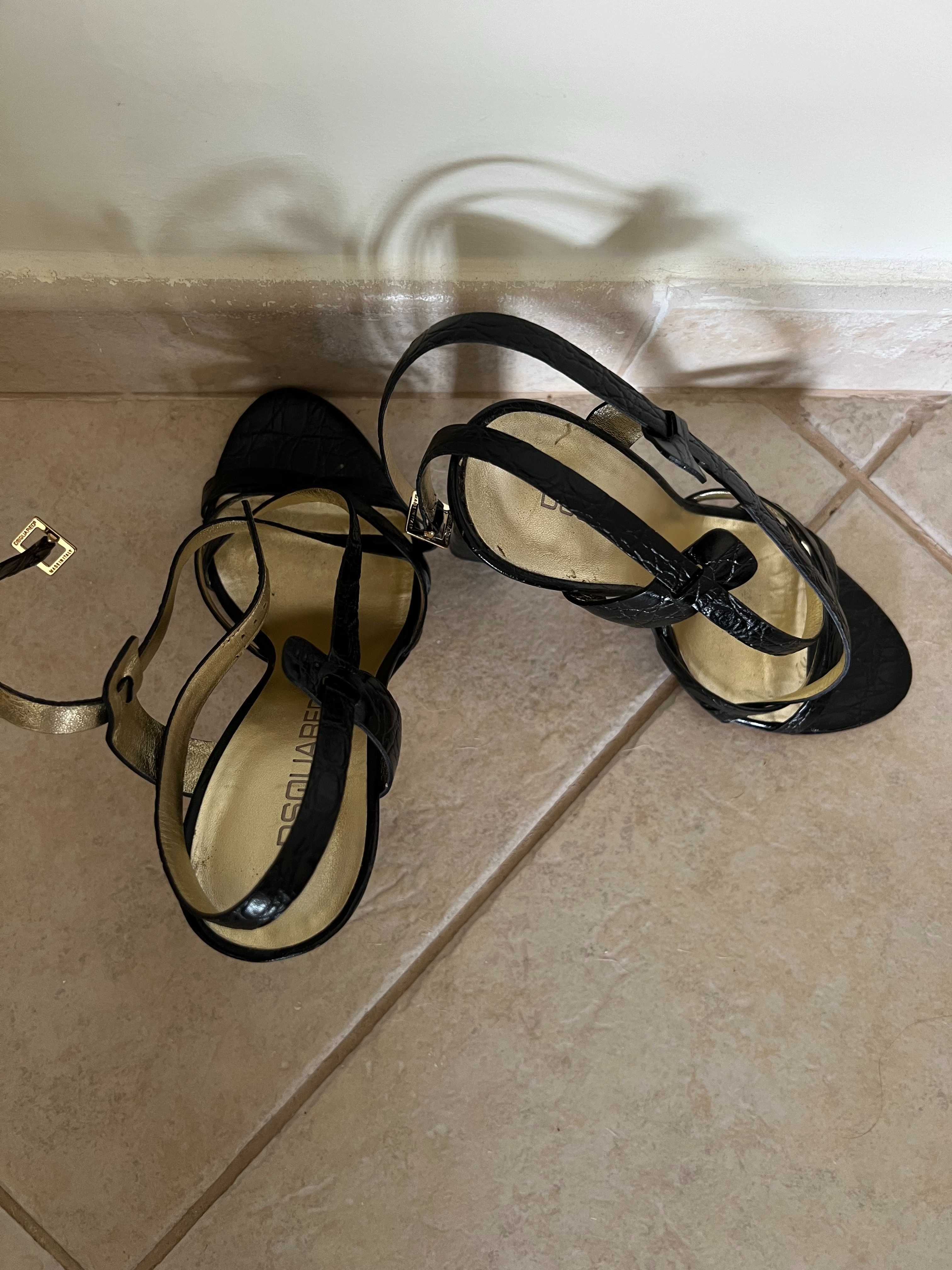 Sapatos de pele natural. Dsquared