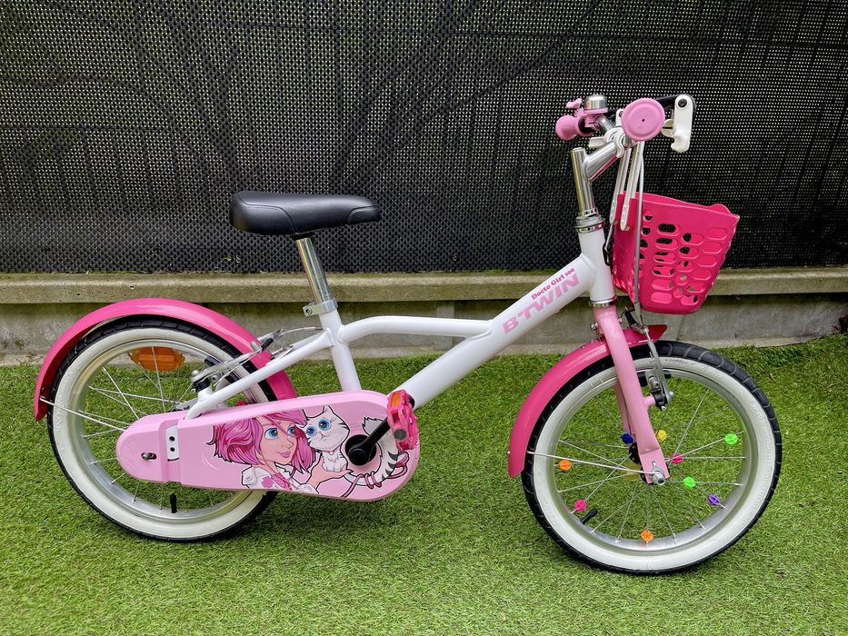Rower dziewczecy btwin 16 cali
