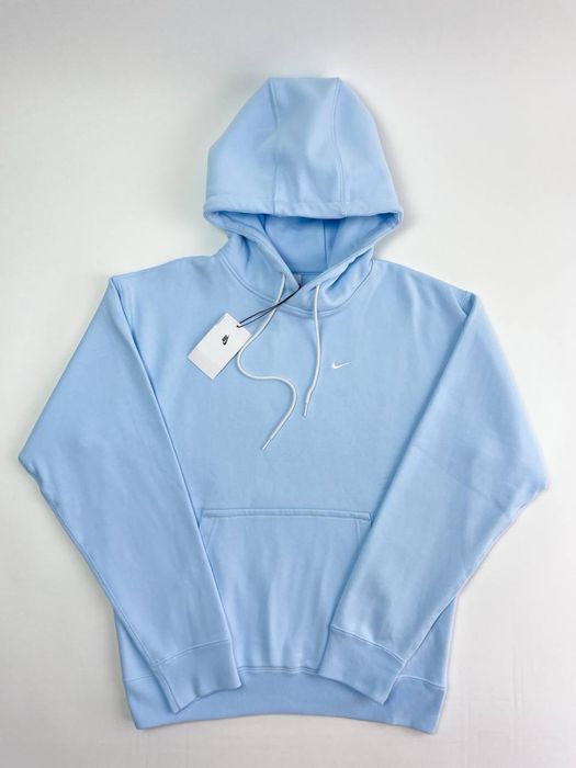Акція! Чоловіче Худі Nike Solo Swoosh блакитне (S) / Нове!
