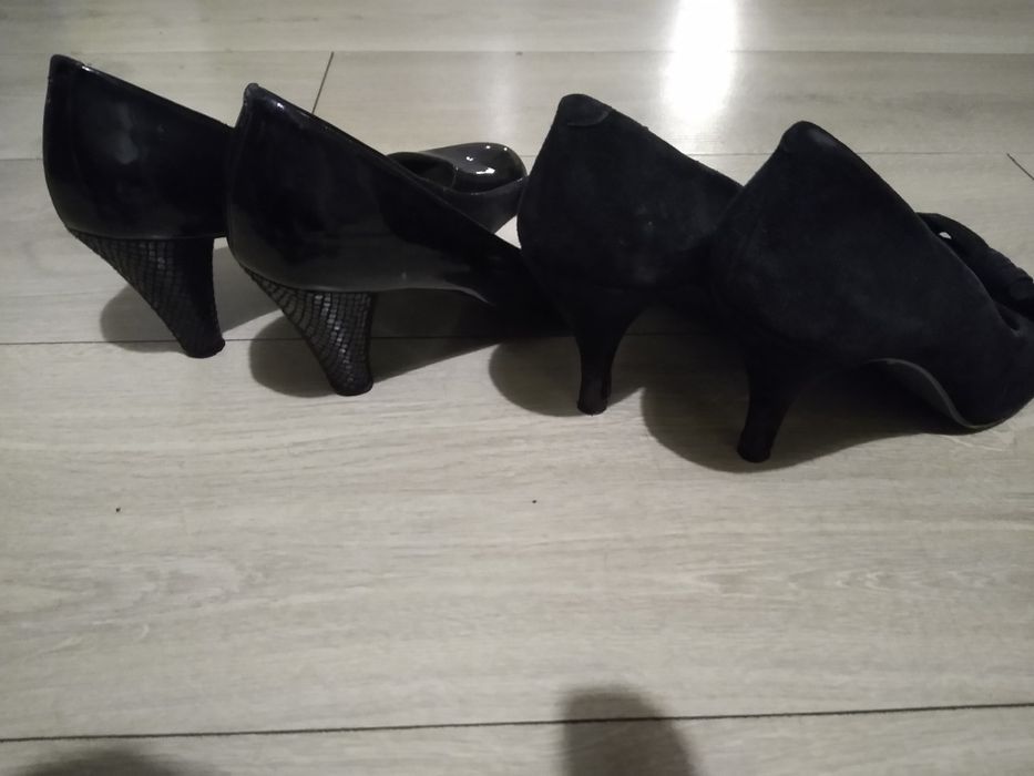 Buty damskie na obcasie