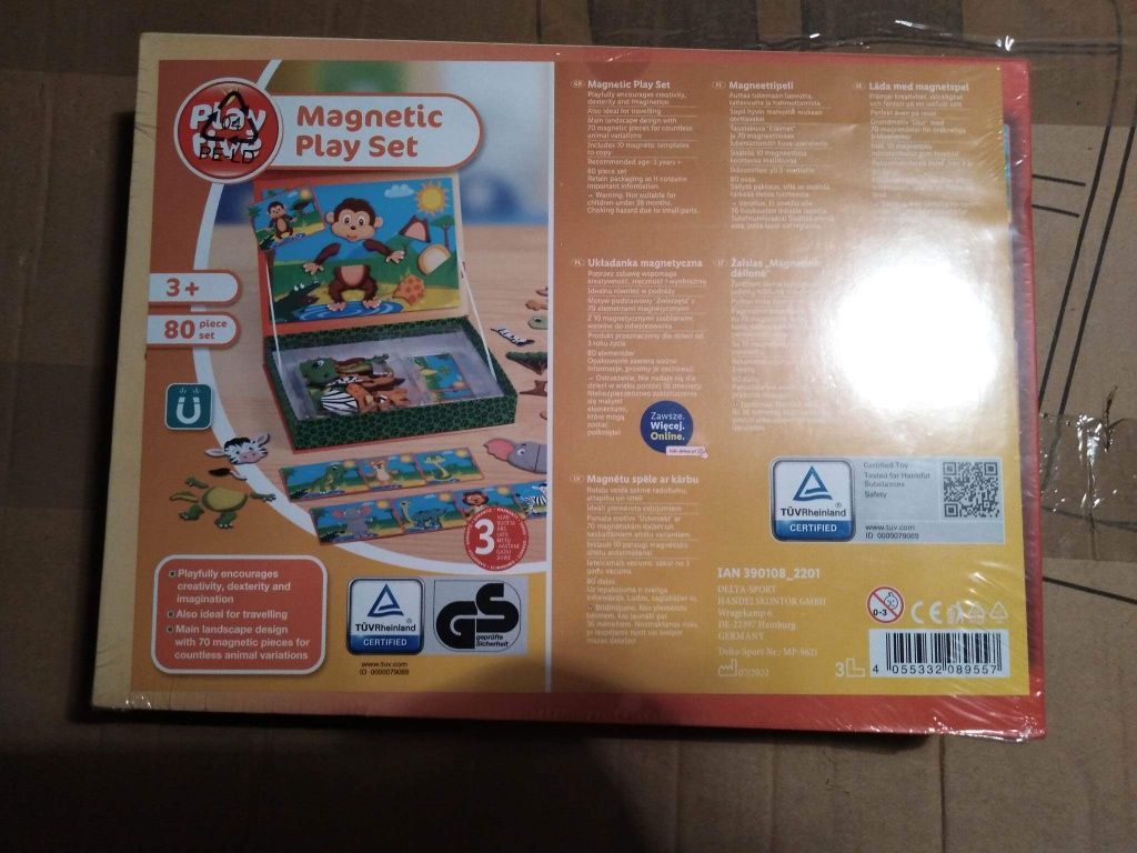 Nowe puzzle magnetyczne Zwierzęta układanka Playtive