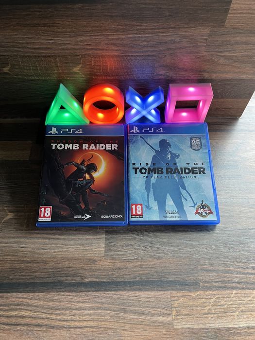 PlayStation Ps 4 Ps 5 Shadow of The , Rise of The Tomb Raider!