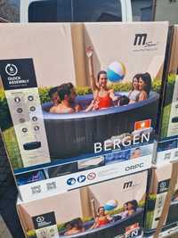 Jacuzzi ogrodowe dmuchane spa Mspa Bergen 6 osobowe UFC! 204cm 930l