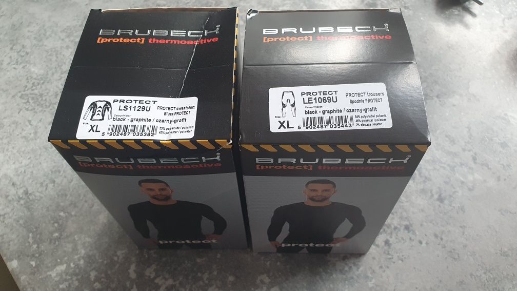 Bielizna odzież termoaktywna BRUBECK PROTECT KOMPLET S,M,L,XL,XXL,XXXL