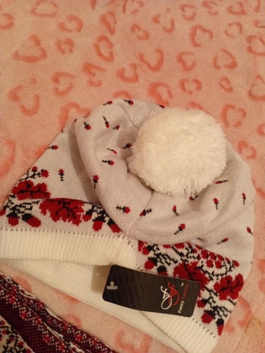 Комплект шапка шарф