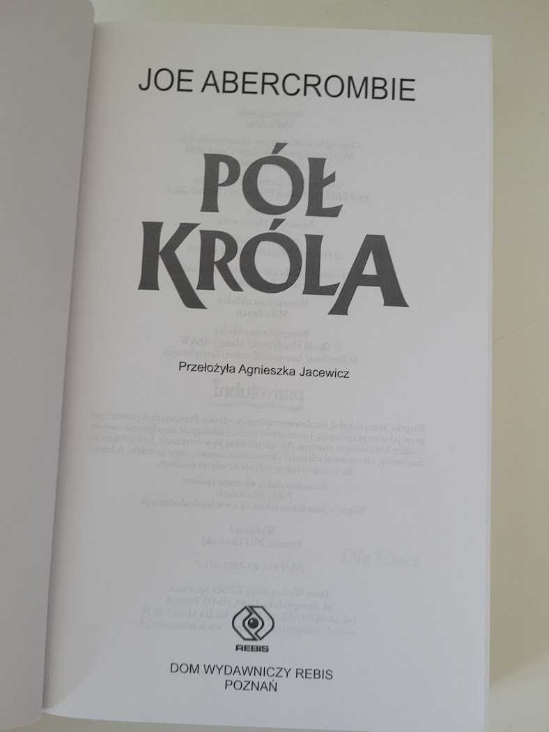 Pół króla Joe Abercrombie