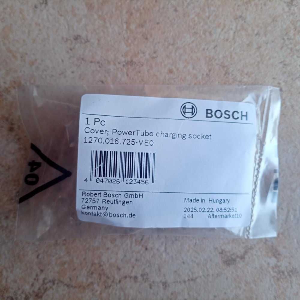 Tampa de cobertura do PowerTube para a tomada de carregamento - Bosch