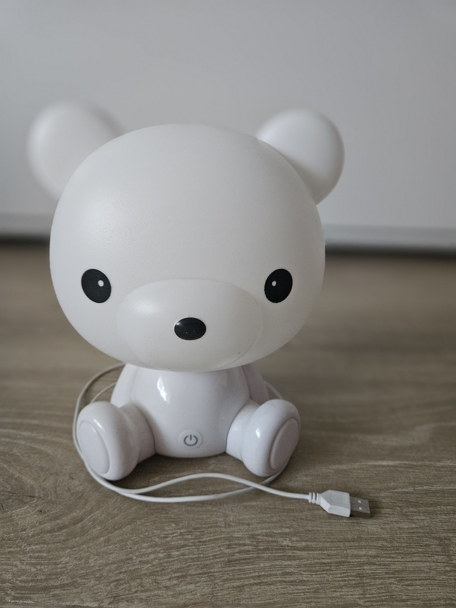 Lampka led miś kabel usb
