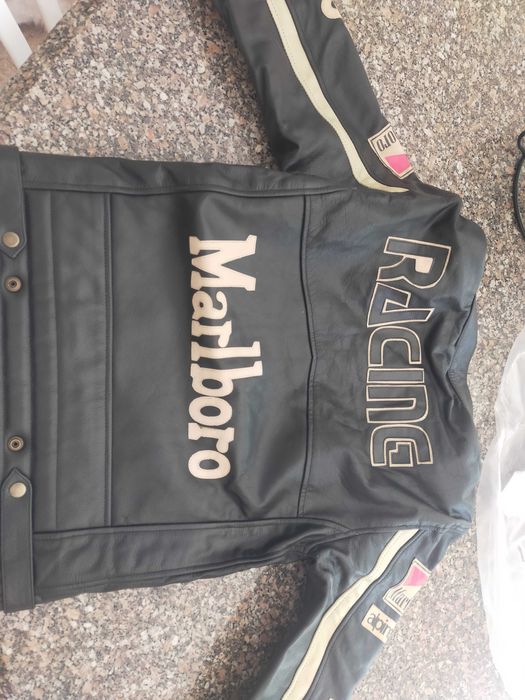 Casaco de Cabedal para Moto VINTAGE