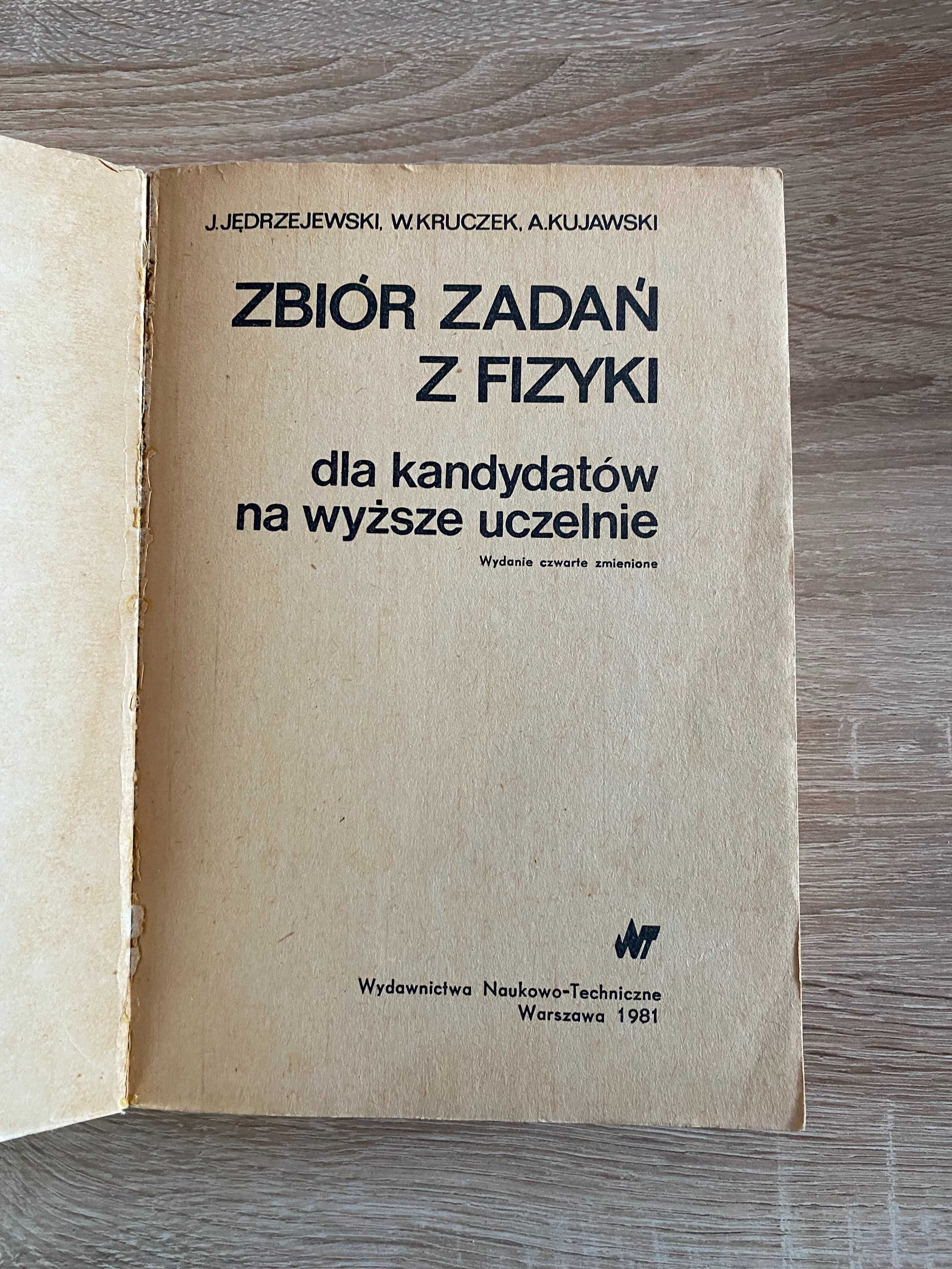 Zbiór zadań z fizyki Jędrzejewski, Kruczek, Kujawski