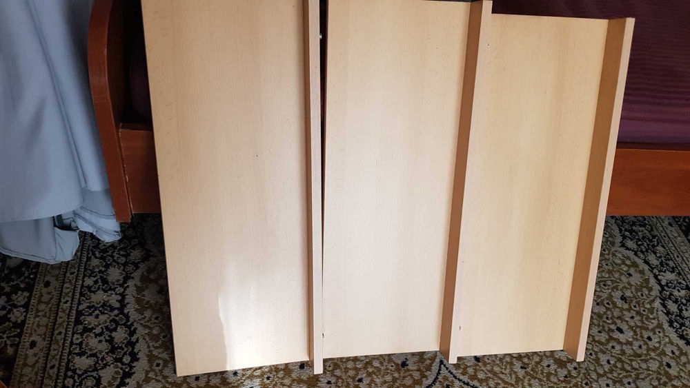 3 pólki wiszące 60x25cm